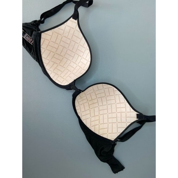 Victoria's Secret black 32DD perfect shape underwire bra comfort lingerie‎ - Picture 5 of 5